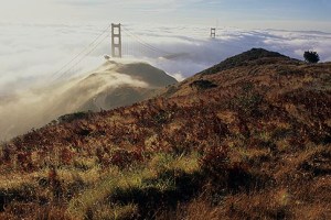 Marin fog and Golden Gate
