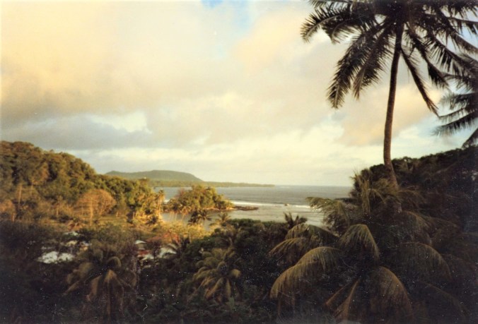 Atauloma, looking east from veranda